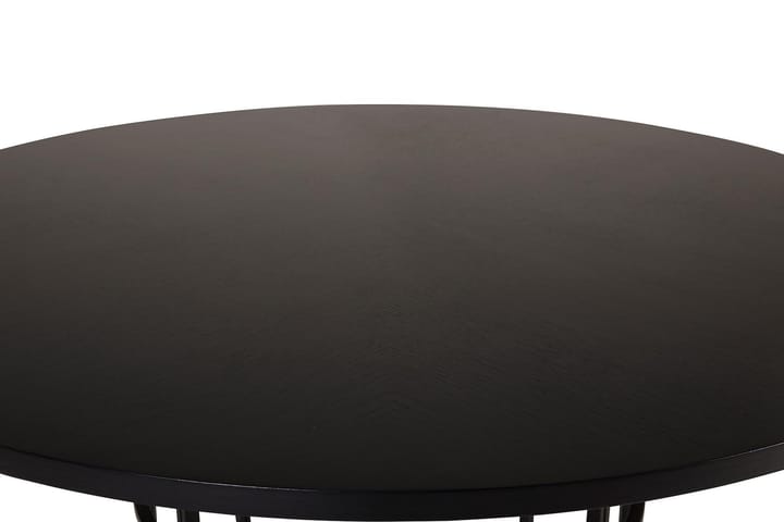 Spisebord Rundt Copenhagen 140 cm - Svart - Spisebord & kjøkkenbord