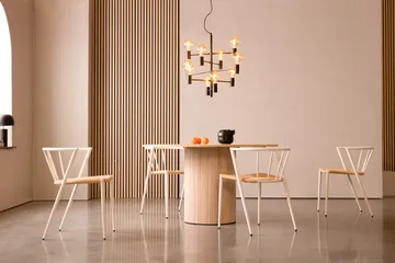 Spisebord Rundt Kopparbo 130 cm - Natur - Møbler - Bord - Spisebord & kjøkkenbord