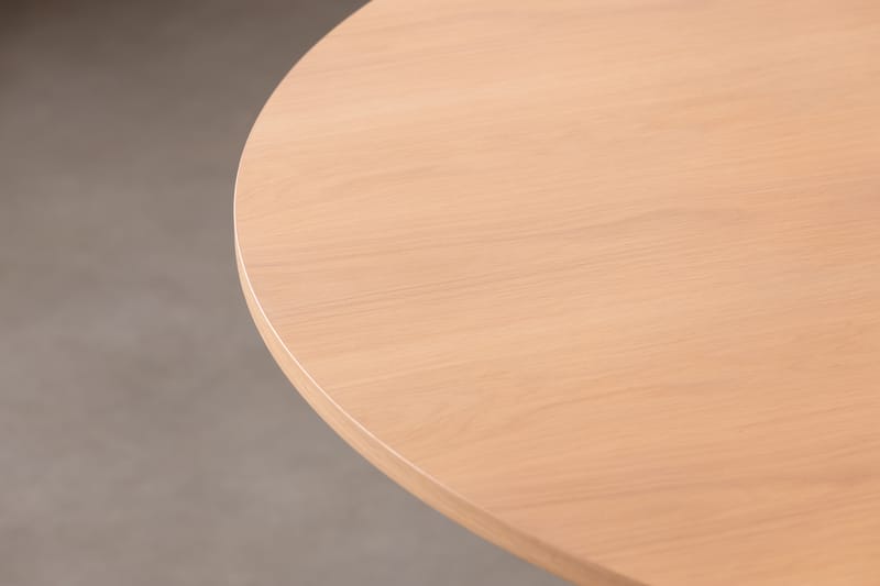 Spisebord Rundt Uppveda 130 cm - Hvit - Spisebord & kjøkkenbord