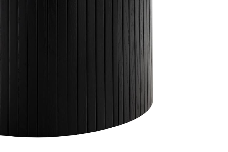 Spisebord Rundt Uppveda 130 cm - Svart - Spisebord & kjøkkenbord