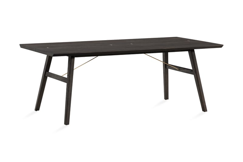 Spisebord Ryndon 200 cm Massiv Eik - Brun - Spisebord & kjøkkenbord