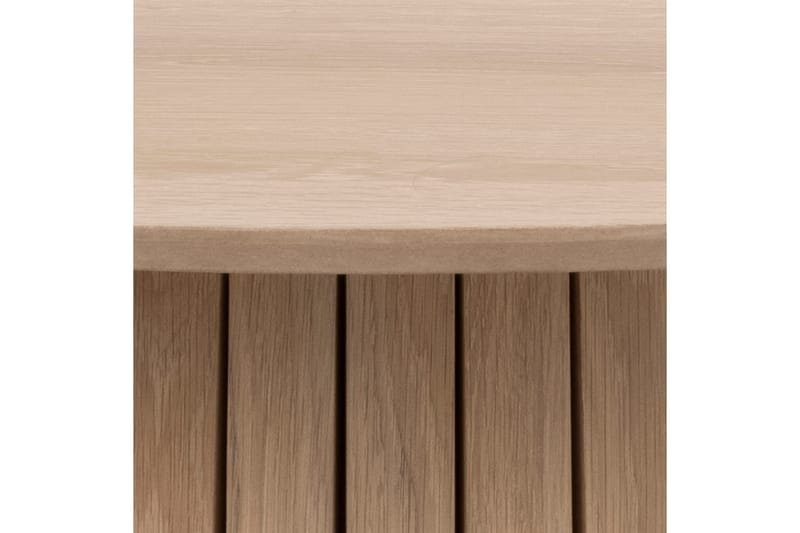 Spisebord Saku 120 cm Rund - Hvid - Spisebord & kjøkkenbord