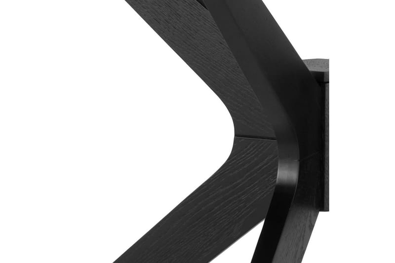 Spisebord Sanae 105 cm Rund - Sort - Møbler - Bord - Spisebord & kjøkkenbord