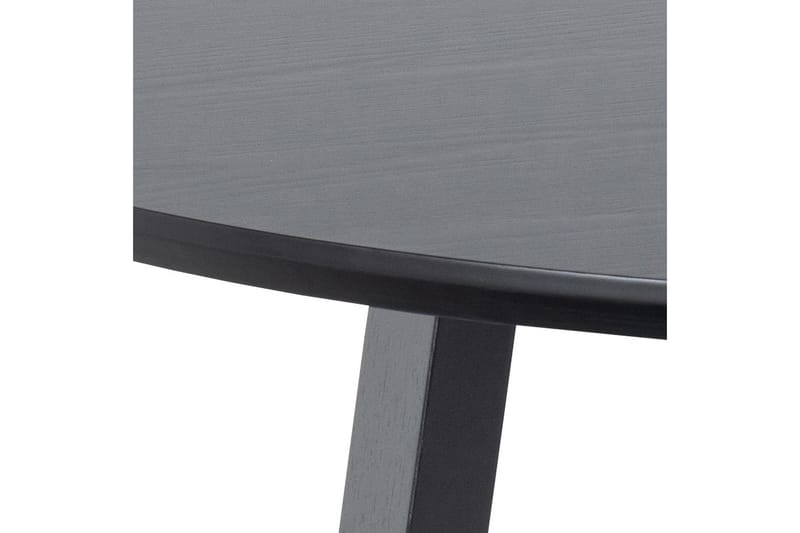 Spisebord Saneha 120 cm Rund - Sort - Møbler - Bord - Spisebord & kjøkkenbord