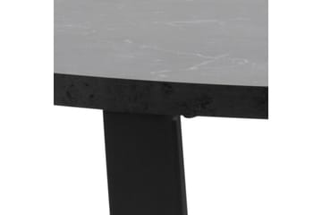 Spisebord Sansi 110 cm Rund - Sort - Møbler - Bord - Spisebord & kjøkkenbord