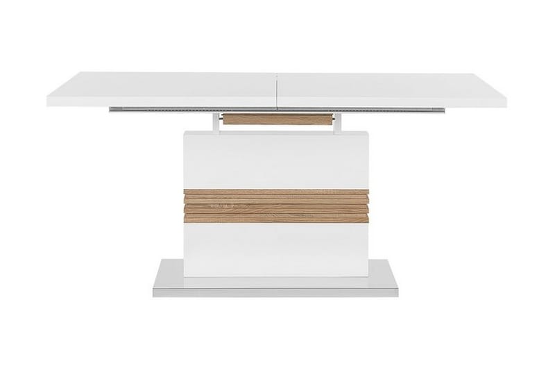 Spisebord Santana 90 cm - Hvit - Spisebord & kjøkkenbord
