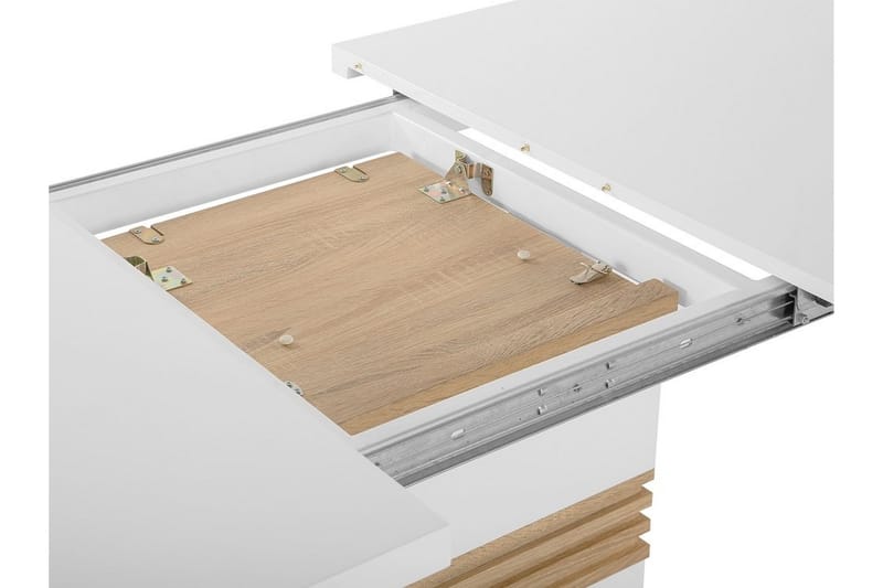 Spisebord Santana 90 cm - Hvit - Spisebord & kjøkkenbord
