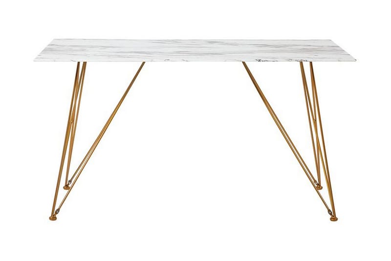 Spisebord Santoro 140x80 cm - Grå - Spisebord & kjøkkenbord