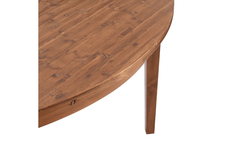 Spisebord Shikamaru 150 cm Rundt - Brun - Spisebord & kjøkkenbord