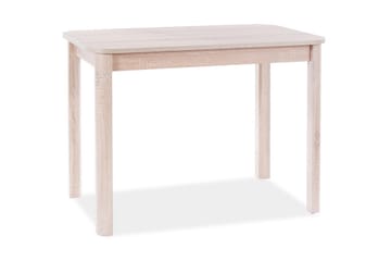 Spisebord Soeur Forlengningsbart 105 cm - Sonomaeik/Hvitpigmentert - Møbler - Bord - Spisebord & kjøkkenbord