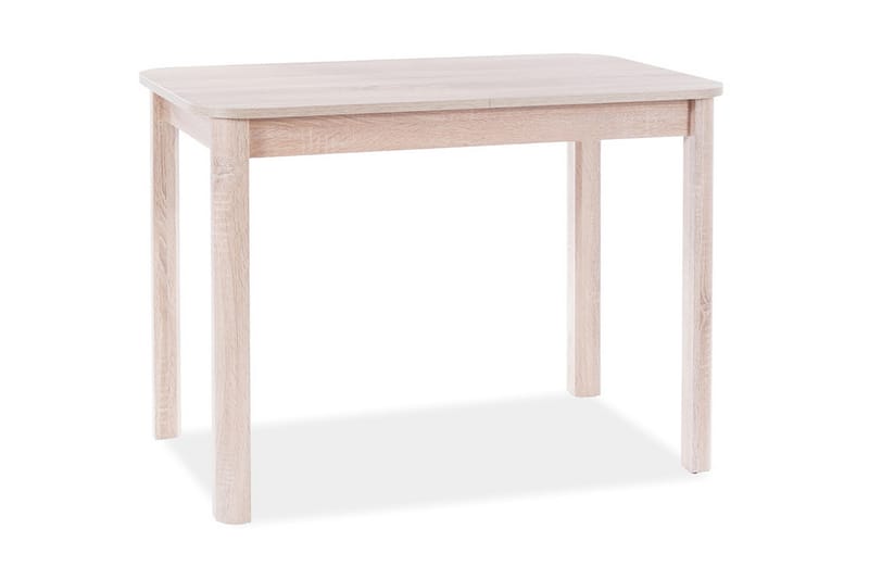 Spisebord Soeur Forlengningsbart 105 cm - Sonomaeik/Hvitpigmentert - Spisebord & kjøkkenbord