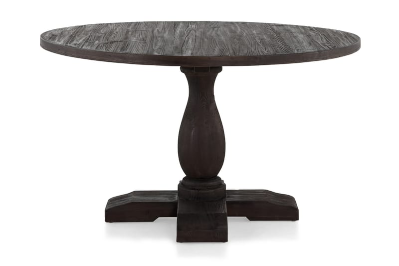 Spisebord Suzon 130 cm Rundt - Brun - Spisebord & kjøkkenbord