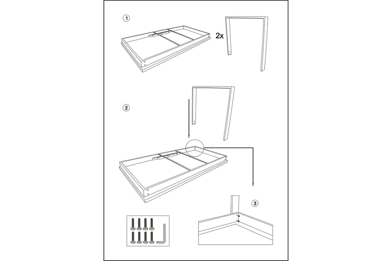 Spisebord - Svart|Eik - Møbler - Bord - Spisebord & kjøkkenbord