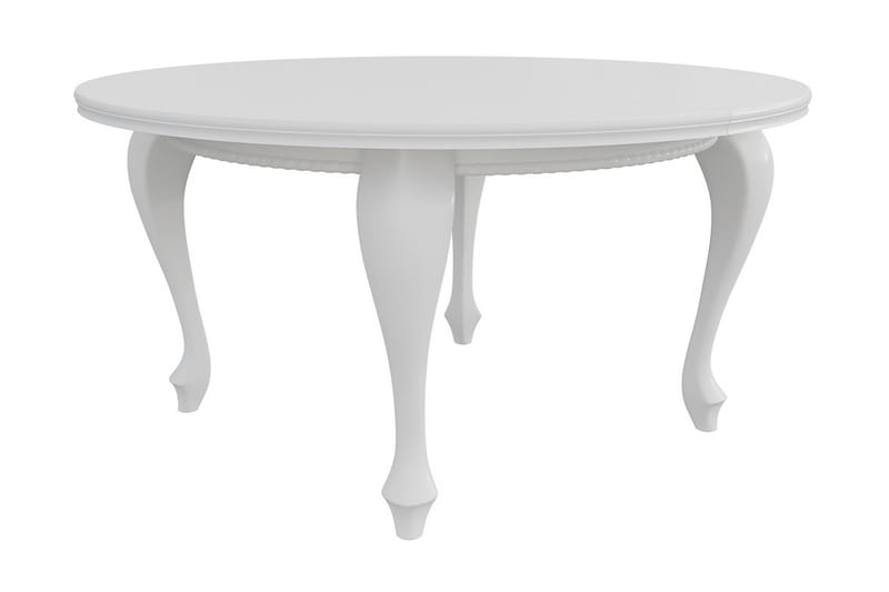 Spisebord Tabell 150x150x76 cm - Hvit - Spisebord & kjøkkenbord