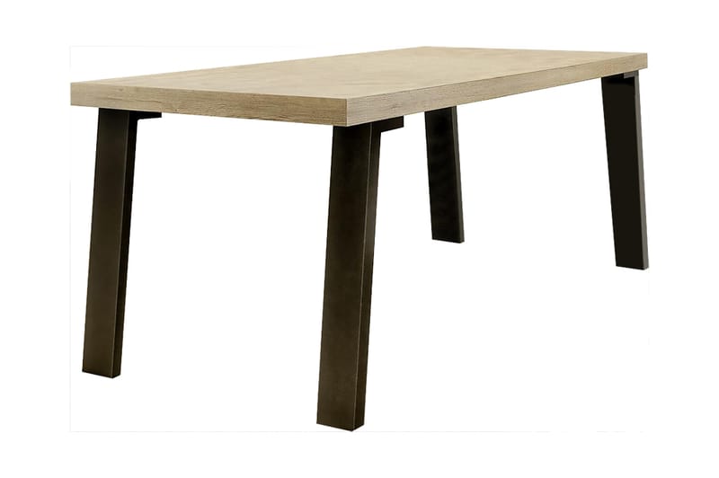 Spisebord Terreno 188 cm - Eik|Metall - Spisebord & kjøkkenbord