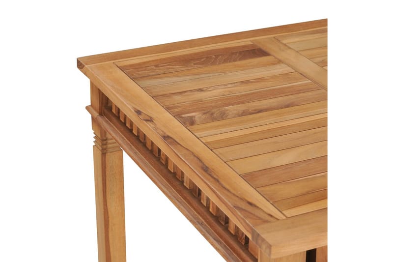Spisebord til hage 80x80x80 cm heltre teak - Spisebord & kjøkkenbord