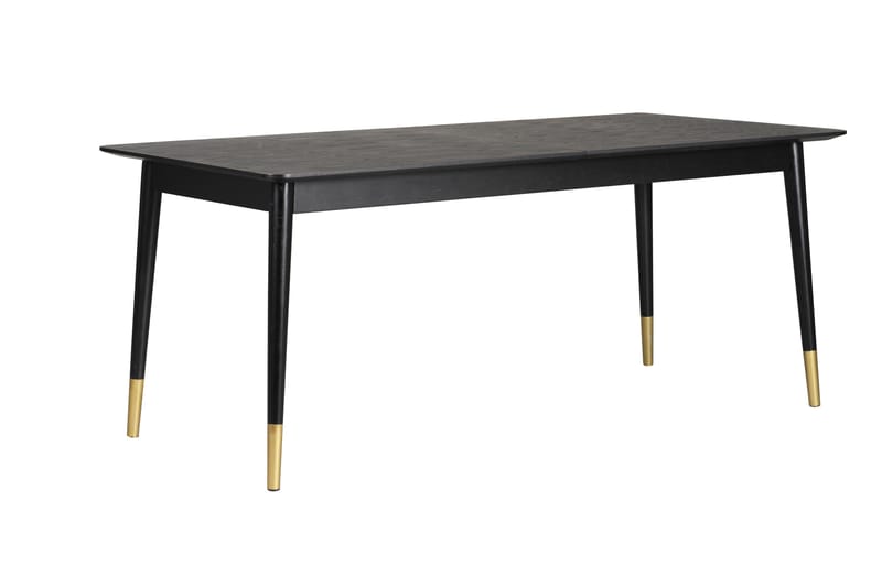 Spisebord Treas 180 cm 180 cm - Svart - Spisebord & kjøkkenbord
