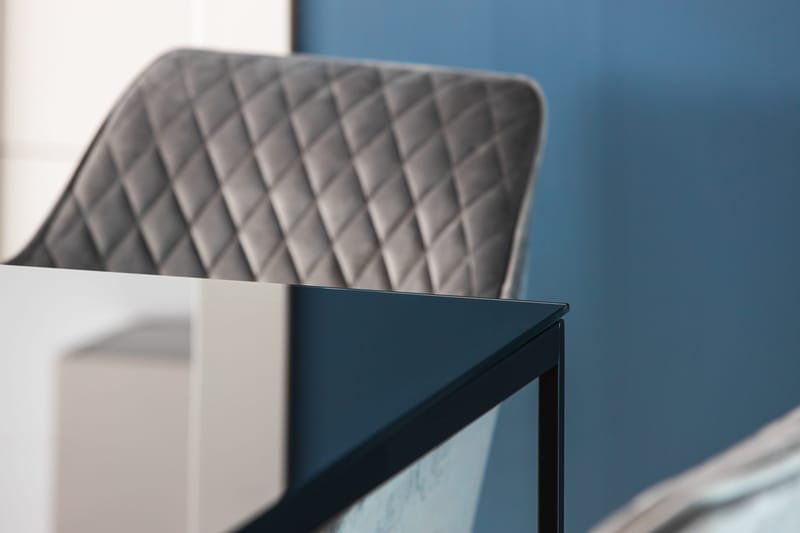 Spisebord Treni 180 cm - Glass/Metall - Møbler - Bord - Spisebord & kjøkkenbord