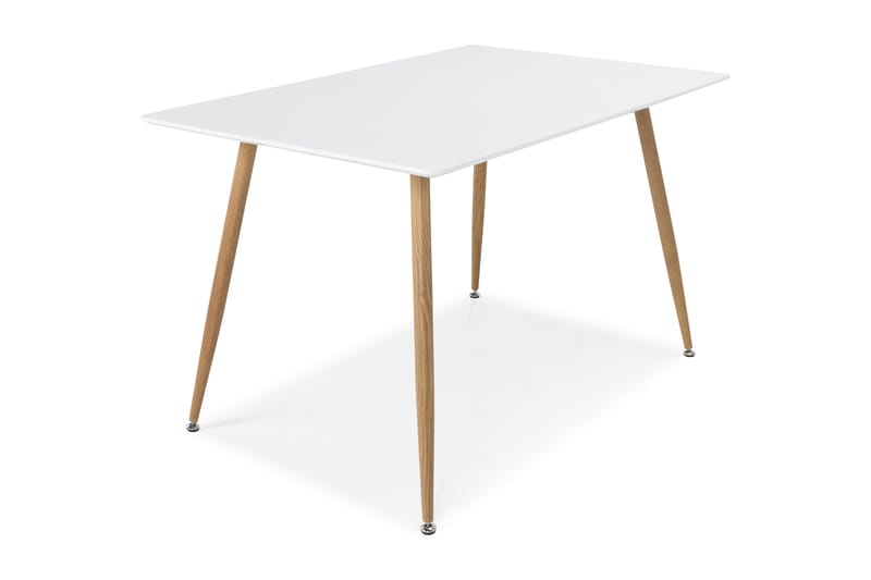 Spisebord Trym 120 cm - Hvit - Spisebord & kjøkkenbord