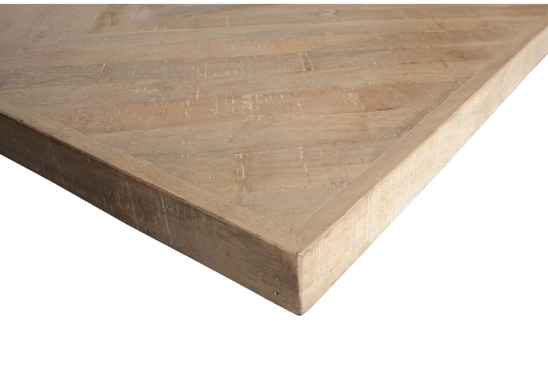 Spisebord Tuor U-Formet Ben 200 cm - Spetskypert/Natur/Svart - Spisebord & kjøkkenbord