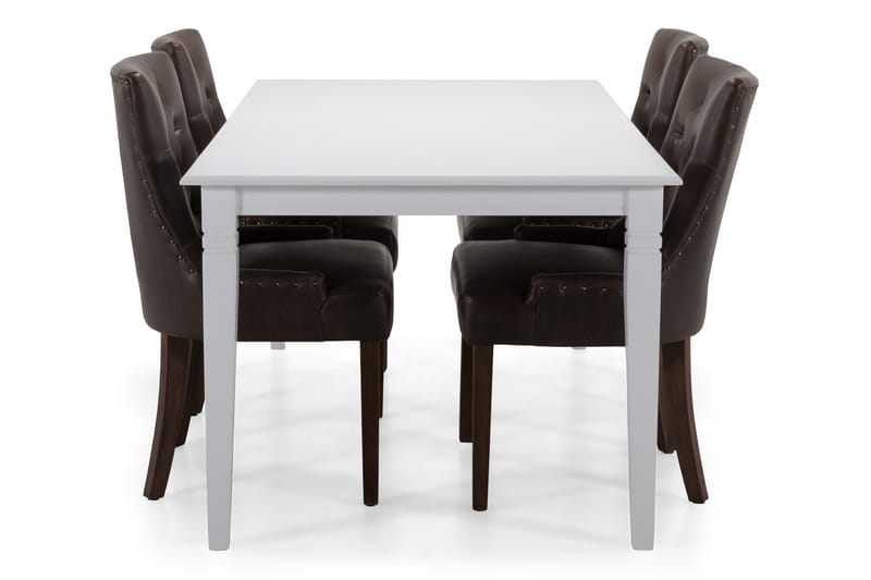 Spisebord Twain 180 cm - Hvit - Spisebord & kjøkkenbord