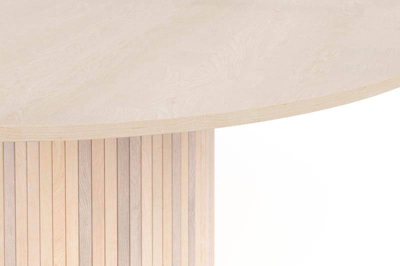 Spisebord Uppveda 150 cm - Lyst hvitlasert eik - Spisebord & kjøkkenbord
