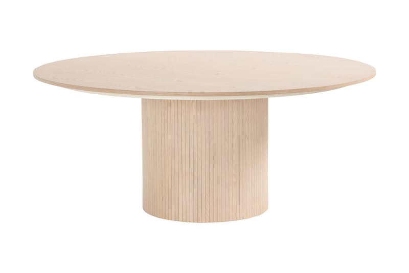 Spisebord Uppveda 180 cm - Lyst hvitlasert eik - Spisebord & kj�økkenbord