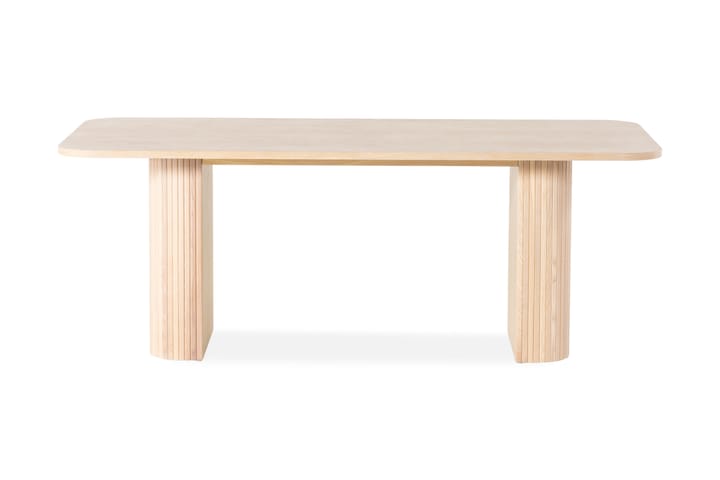 Spisebord Uppveda 200 cm - Natur - Spisebord & kjøkkenbord