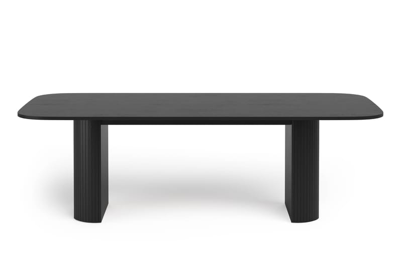 Spisebord Uppveda 240 cm - Svart tre - Spisebord & kjøkkenbord