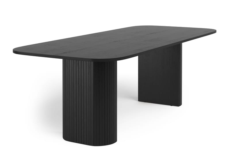 Spisebord Uppveda 240 cm - Svart tre - Spisebord & kjøkkenbord