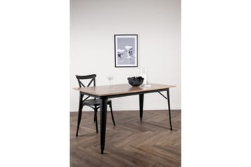 Spisebord Venture Home Tempe spisebord 140 cm Walnut - Møbler - Bord - Spisebord & kjøkkenbord