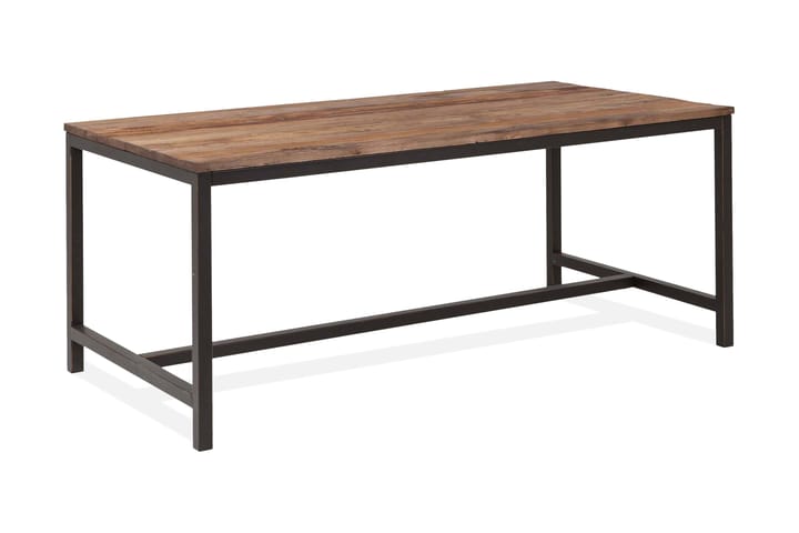 Spisebord Vintage 180 cm - Brun|Svart - Spisebord & kjøkkenbord