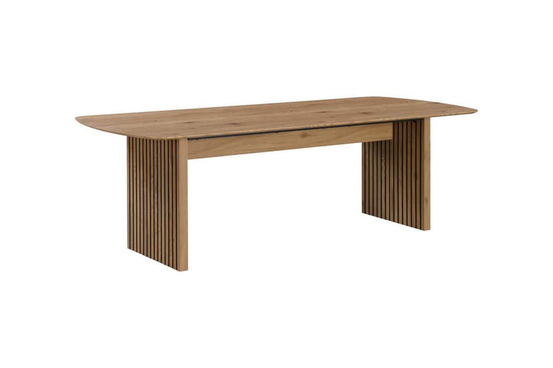Spisebord Yazan 240 cm - Naturlig finish - Spisebord & kjøkkenbord