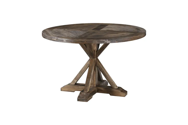 Spisebord Yorkshire 120 cm Runt - Natur - Møbler - Bord - Spisebord & kjøkkenbord