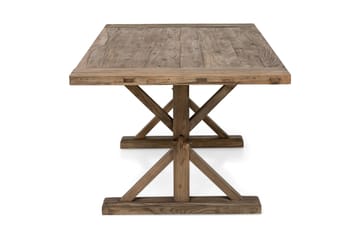 Spisebord Yorkshire Vintage Natur - 200x100 cm - Møbler - Bord - Spisebord & kjøkkenbord