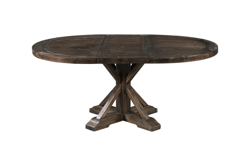 Spisebord Yorkshire Premium Forlengningsbart 160 cm Ovalt - Natur - Spisebord & kjøkkenbord
