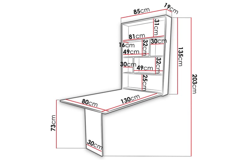 Spisebord Zemlja 149 cm - Tre / Natur / Svart - Spisebord & kjøkkenbord