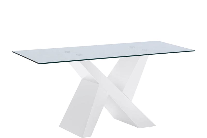 Spisebord Pasqual 160 cm - Hvit - Spisebord & kjøkkenbord