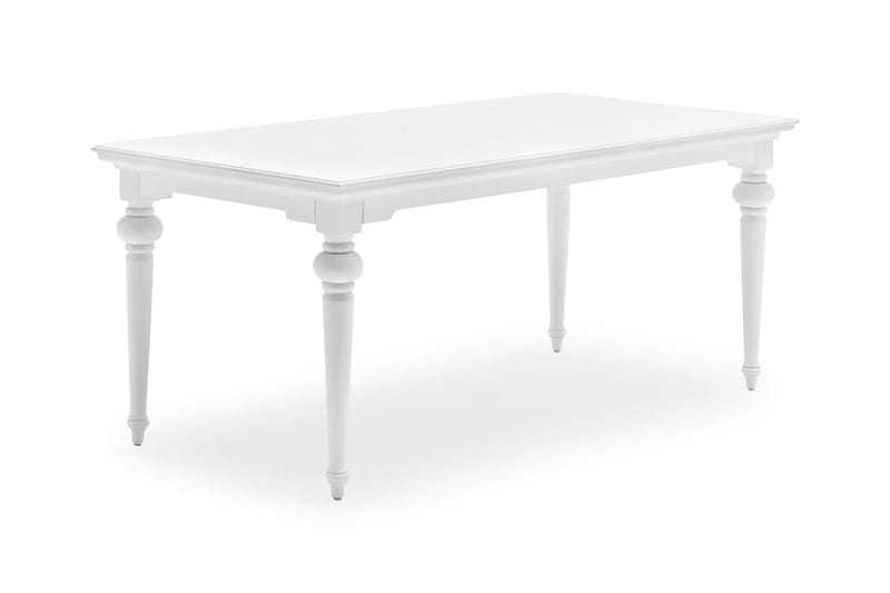 Spisebord Provence 180 cm - Hvit - Spisebord & kjøkkenbord