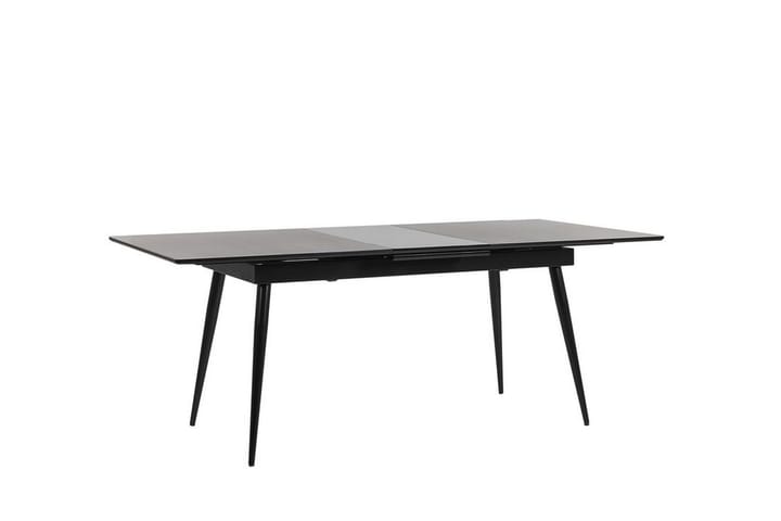 Spisebord Peverel 200 cm Sammenleggbart - Svart - Sammenleggbart bord - Spisebord & kjøkkenbord