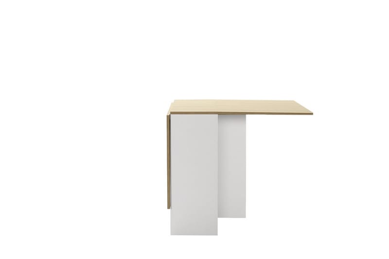 Spisebord Passi 84 cm - Eik/Hvit - Spisebord & kjøkkenbord