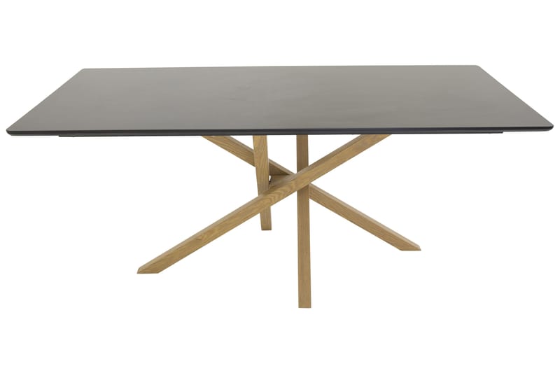 Spisebord Piazza 180x90 cm Svart - Venture Home - Spisebord & kjøkkenbord