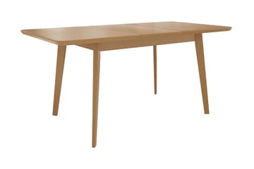 Svart Utvidbart Spisebord 140 cm Rektangulært i Tre - Svart - Møbler - Bord - Spisebord & kjøkkenbord