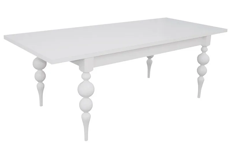Tabell Forlengningsbart Spisebord 160 cm - Tre/Natur - Møbler - Bord - Spisebord & kjøkkenbord