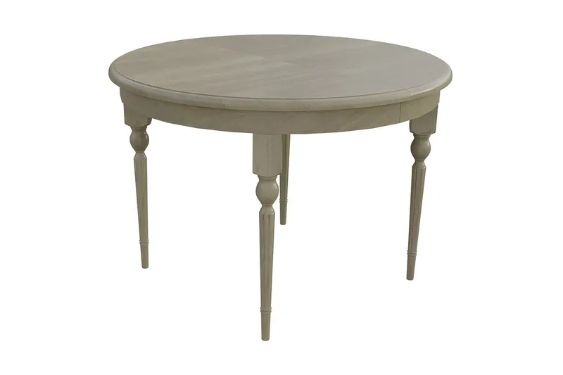 Tabell Rundt Spisebord 110 cm i Tre med Eikeutseende, Natur