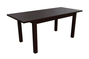 Tabell Uttrekkbart Rektangulært Spisebord 140 cm med Tre- og Valnøttutseende - Brun - Møbler - Bord - Spisebord & kjøkkenbord