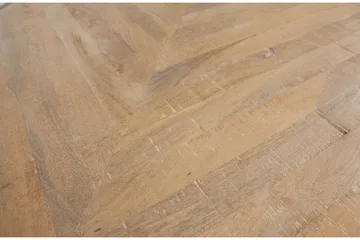 Tablo Spisebord U-Formede Ben 200 cm - Spetskypert/Natur/Svart - Møbler - Bord - Spisebord & kjøkkenbord