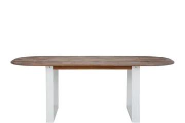 Telestad Spisebord Ovalt 180 cm - Brun - Møbler - Bord - Spisebord & kjøkkenbord