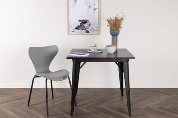 Tempe Matbord 80 cm - Sort - Møbler - Bord - Spisebord & kjøkkenbord