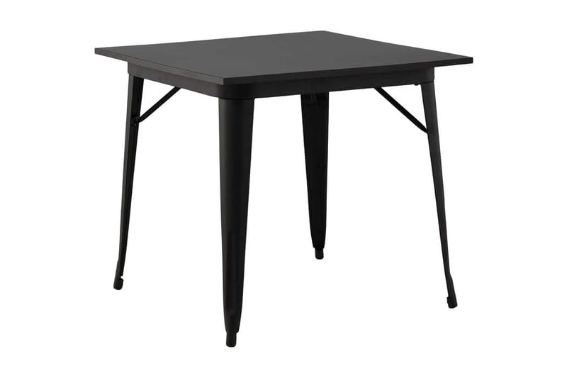 Tempe Matbord 80 cm - Sort - Møbler - Bord - Spisebord & kjøkkenbord